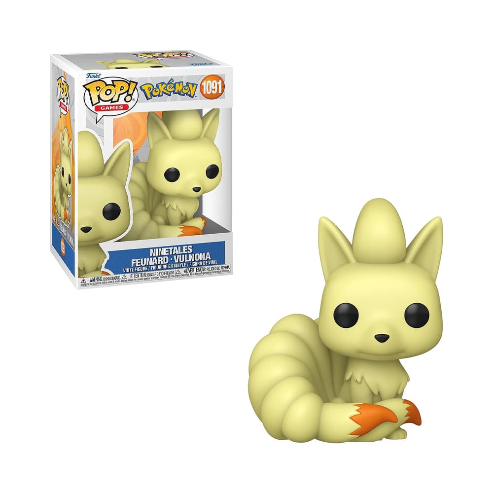 Boneco Funko Pop Games Pokémon Ninetales 1091