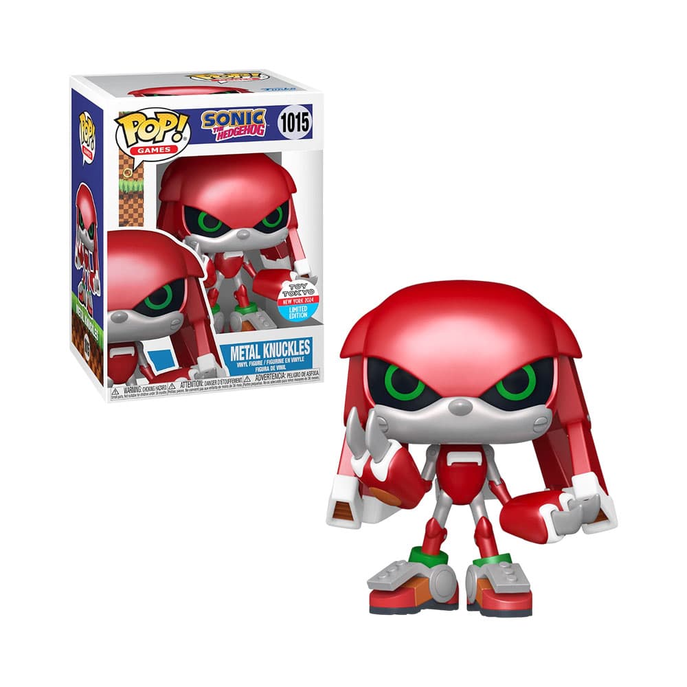 Boneco Funko Pop Games Sonic The Hedgehog Metal Knuckles 1015