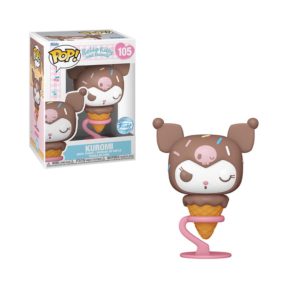Boneco Funko Pop Hello Kitty And Friends Kuromi 105