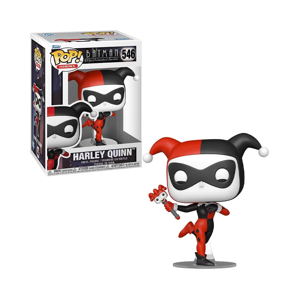 Boneco Funko Pop Heroes Dc Batman The Animated Series Harley Quinn 546