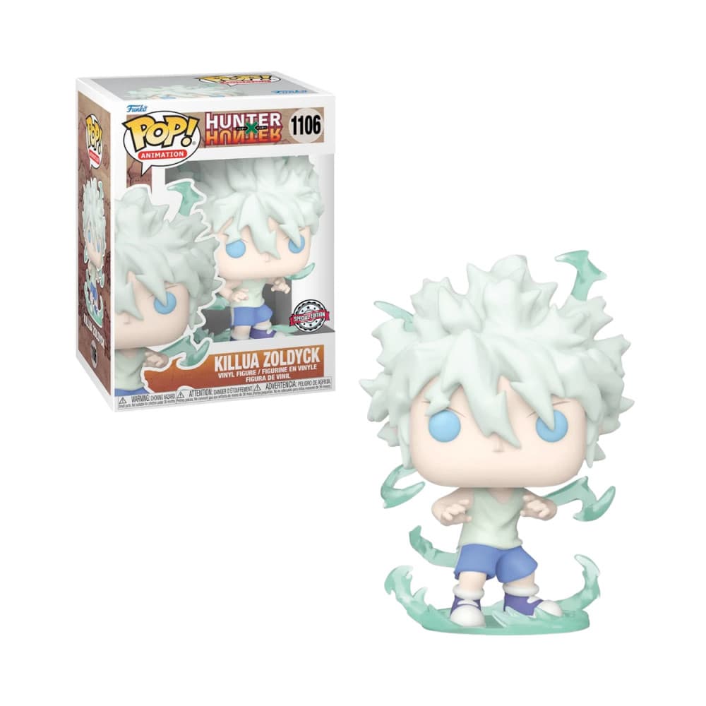 Boneco Funko Pop Hunter X Hunter Killua Zoldyck 1106