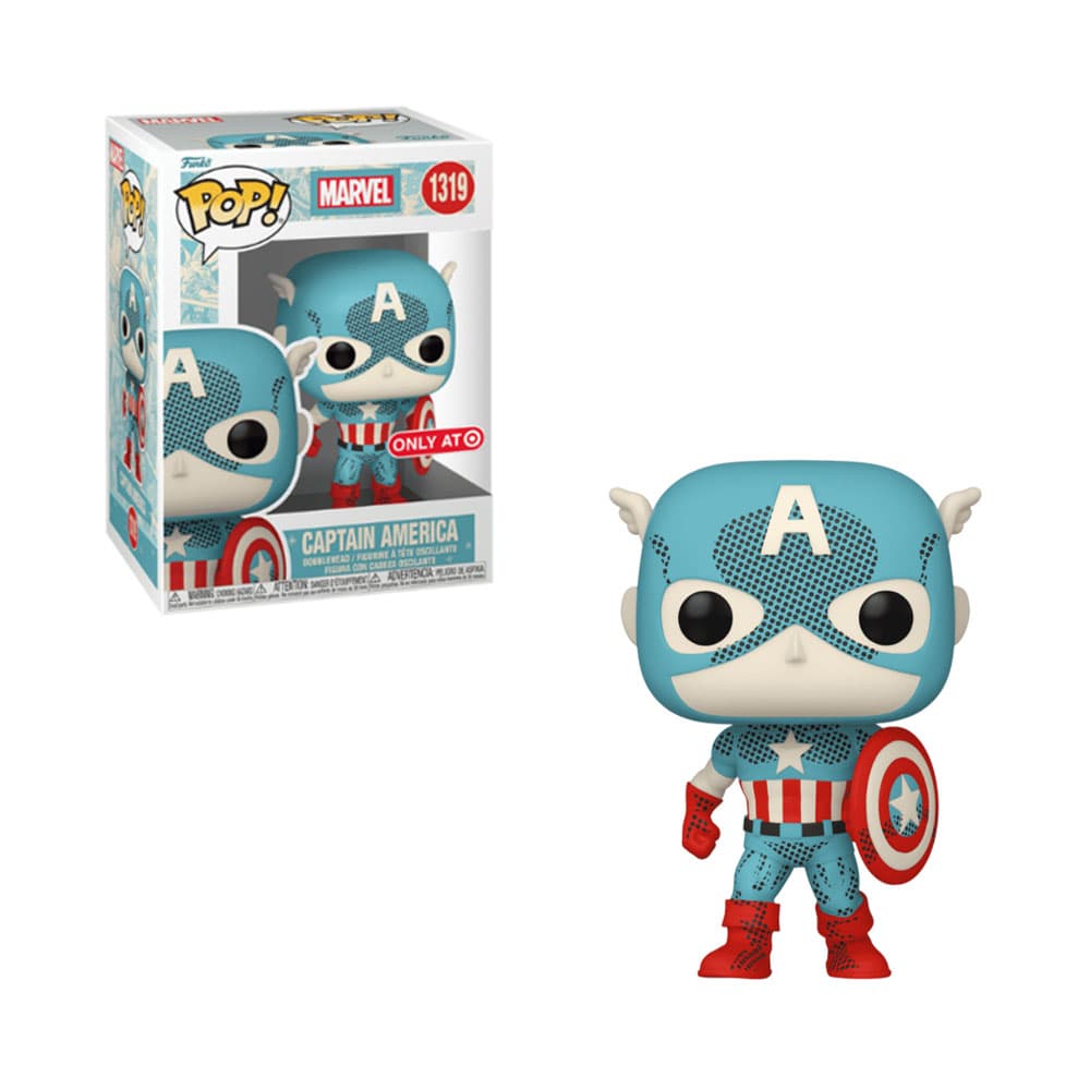 Boneco Funko Pop Marvel Capitão América 1319