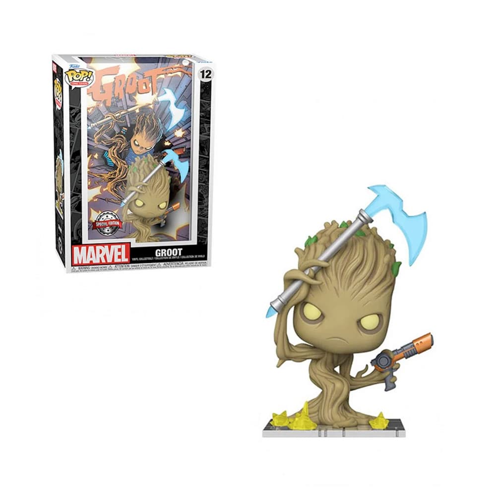 Boneco Funko Pop Marvel Guardiões da Galáxia Groot 12