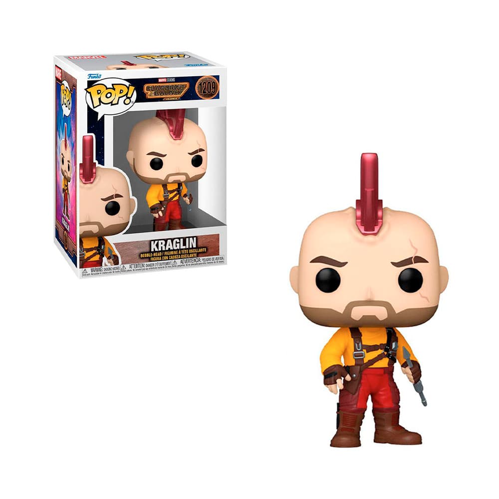 Boneco Funko Pop Marvel Guardiões da Galáxia Kraglin 1209