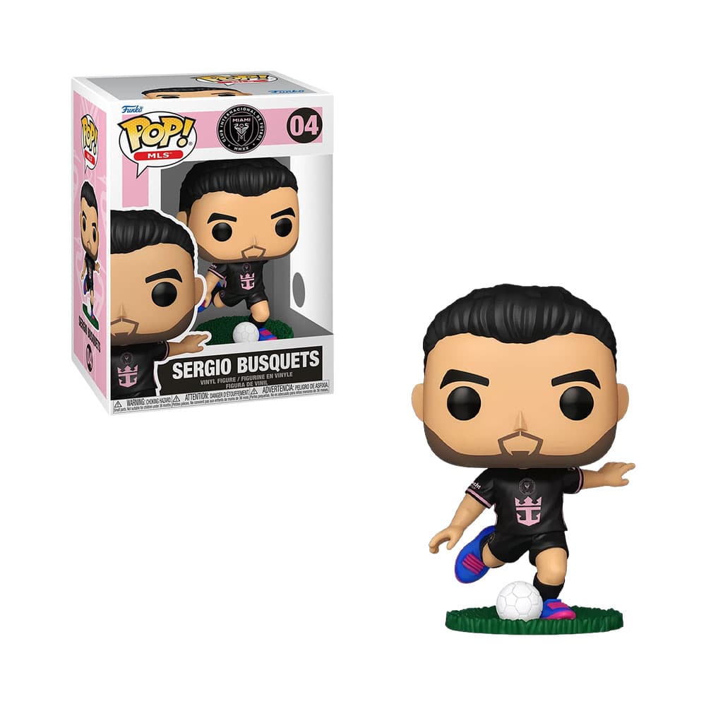 Boneco Funko Pop Mls Inter Miami Cf Sergio Busquets 04