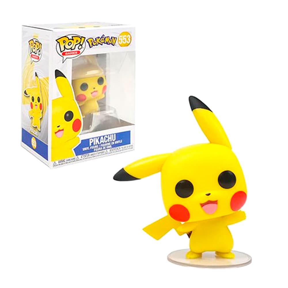 Boneco Funko Pop Pokemon Pikachu 553