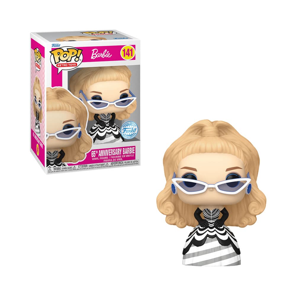 Boneco Funko Pop Barbie 65TH Anniversary Barbie 141