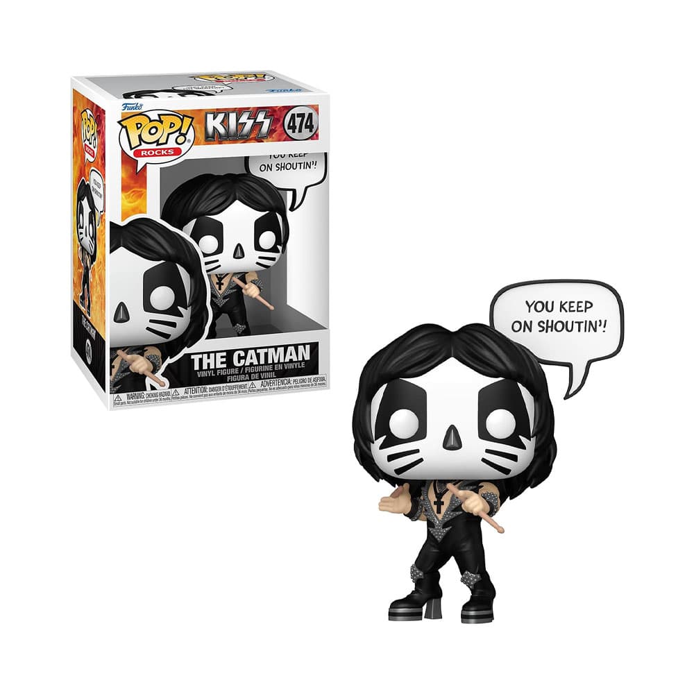 Boneco Funko Pop Rocks Kiss The Catman 474