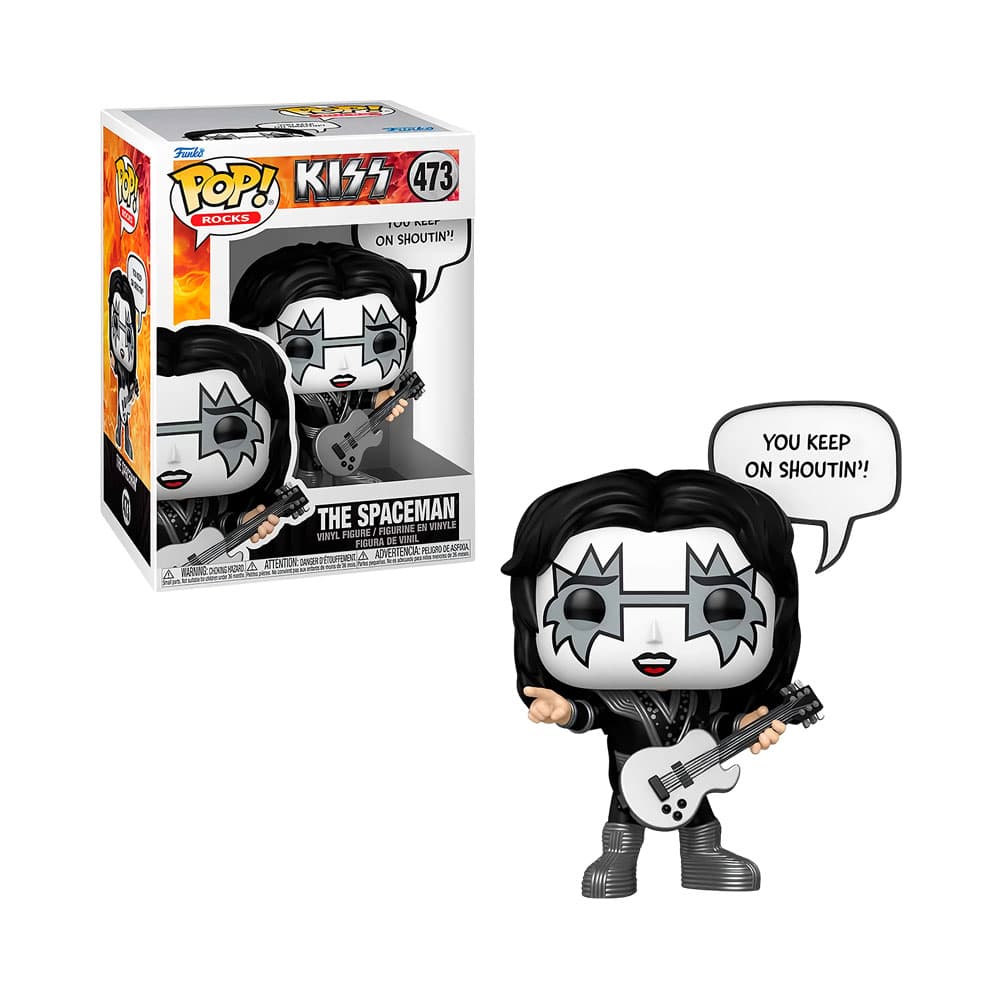 Boneco Funko Pop Rocks The Spaceman 473