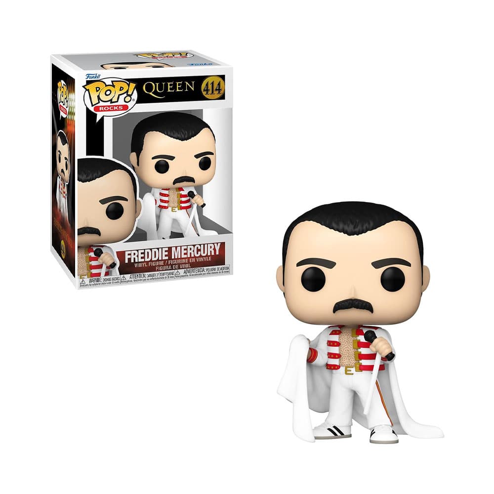 Boneco Funko Pop Rocks Queen Freddie Mercury 414