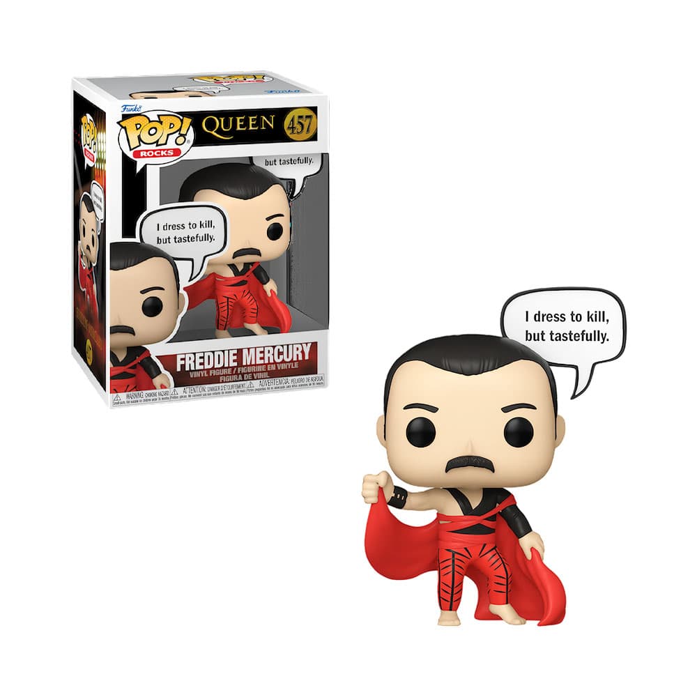 Boneco Funko Pop Rocks Queen Freddie Mercury 457