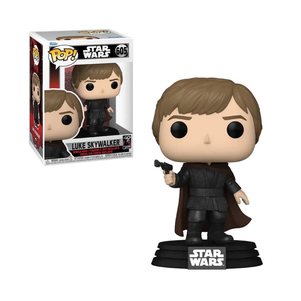Boneco Funko Pop Star Wars Luke Skywalker 605