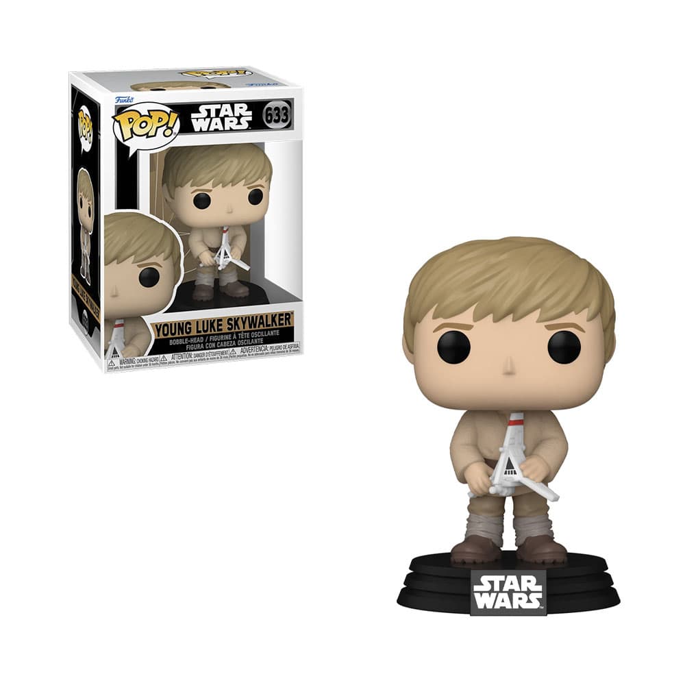 Boneco Funko Pop Star Wars Young Luke 633