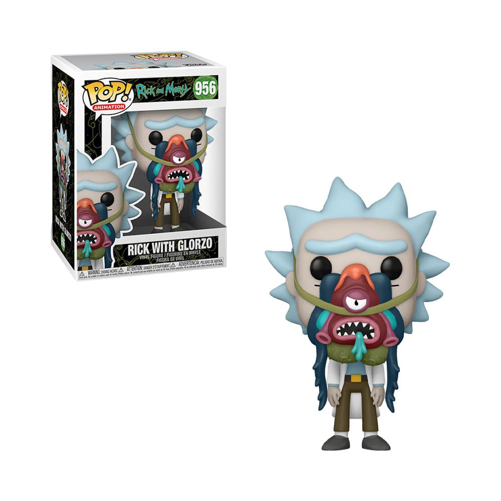 Boneco Funko Rick And Morty Rick With Glorzo 956