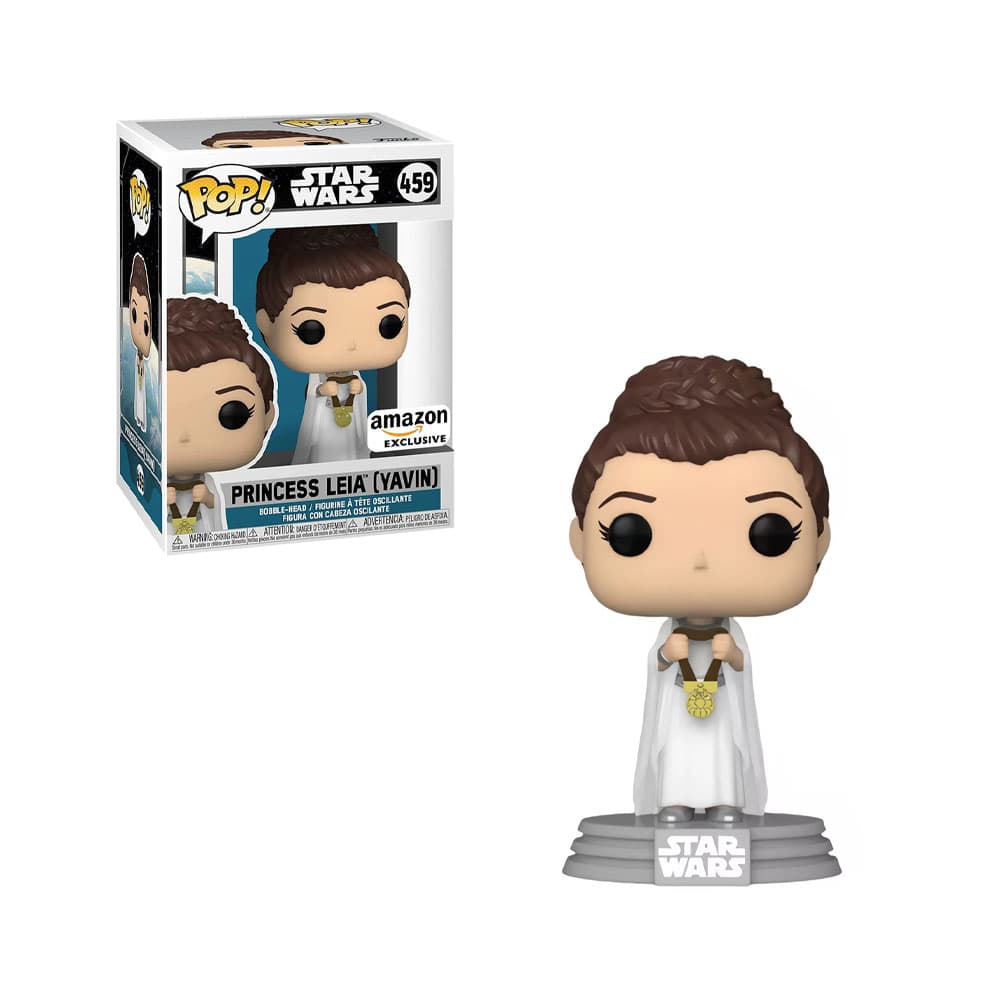 Boneco Funko Star Wars Princesa Leia Yavin 459