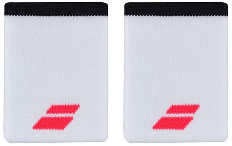 Munhequeira Babolat 5Ub1262 (2 Unidades) Branco - Preto - Laranja