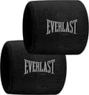Anúncio: Munhequeira Everlast 4 EVWB4F401 - Black (2 Unidades)