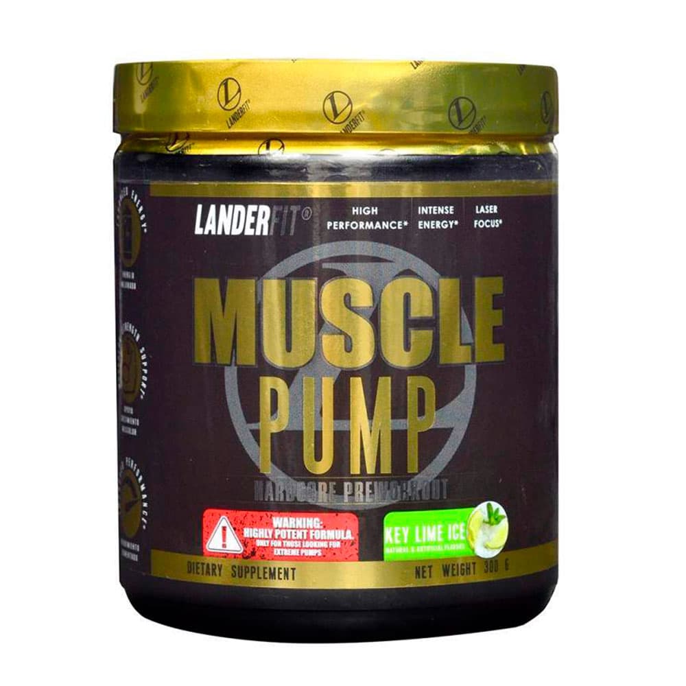 Suplemento Pré-Treino Muscle Pump Landerfit 300GR