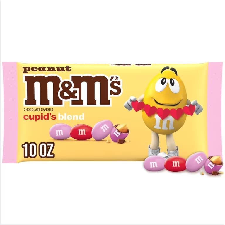 Chocolates Mym´s Peanut Love Range Red/White/Pink 300GR