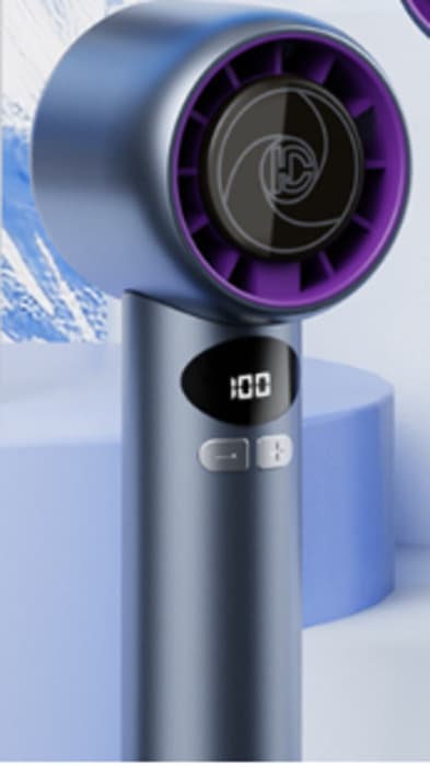 Ventilador Portátil N10 Mini Importacion China Gf08 Cinza Escuro