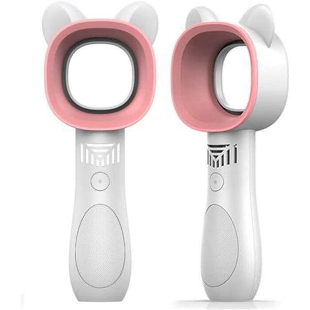 Mini Ventilador Portátil com Orelhas Importacion China Branco