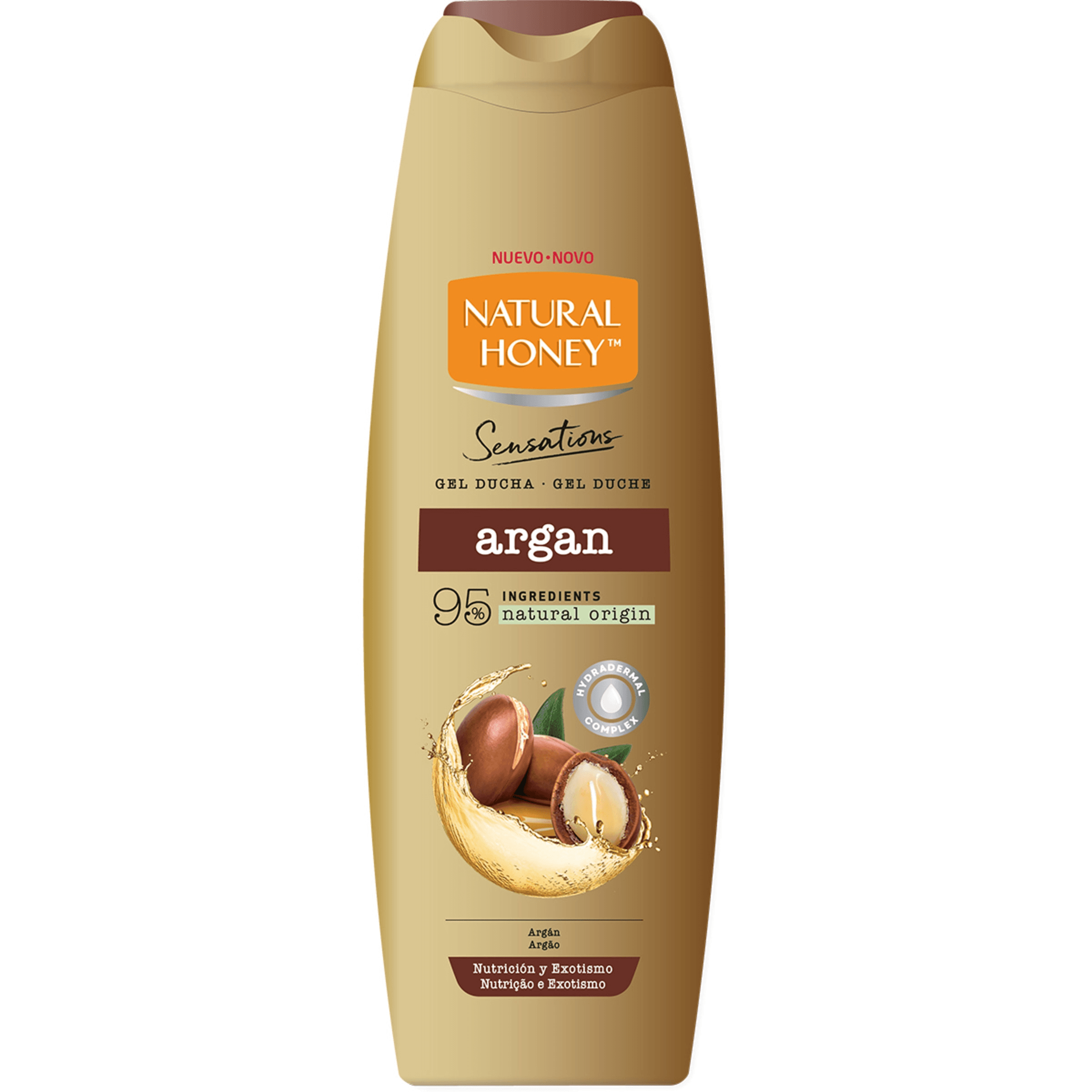 Sabonete Líquido Natural Honey Sensations Argan 650ml