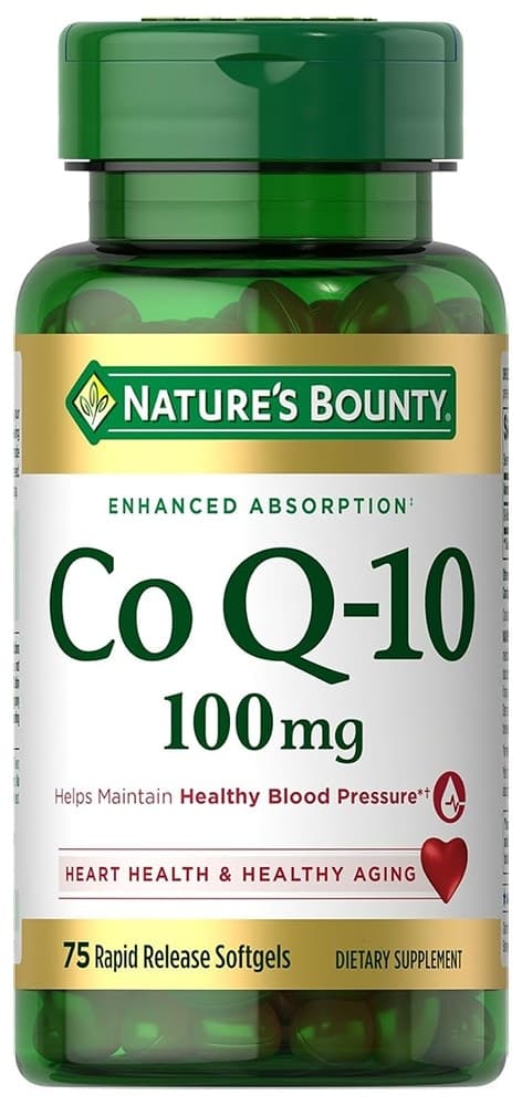 Coenzima Q-10 100MG Natures Bounty (75 Cápsulas Gelatinosas)