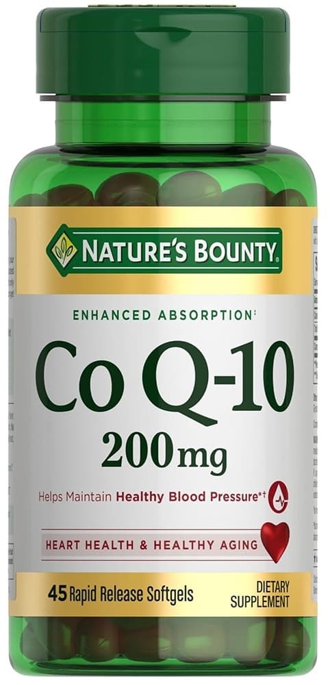 Nature's Bounty Co Q-10 200MG (45 Cápsulas Gelatinosas)