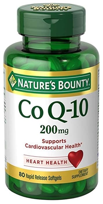 Coenzima Q10 Nature's Bounty 200MG 80 Cápsulas