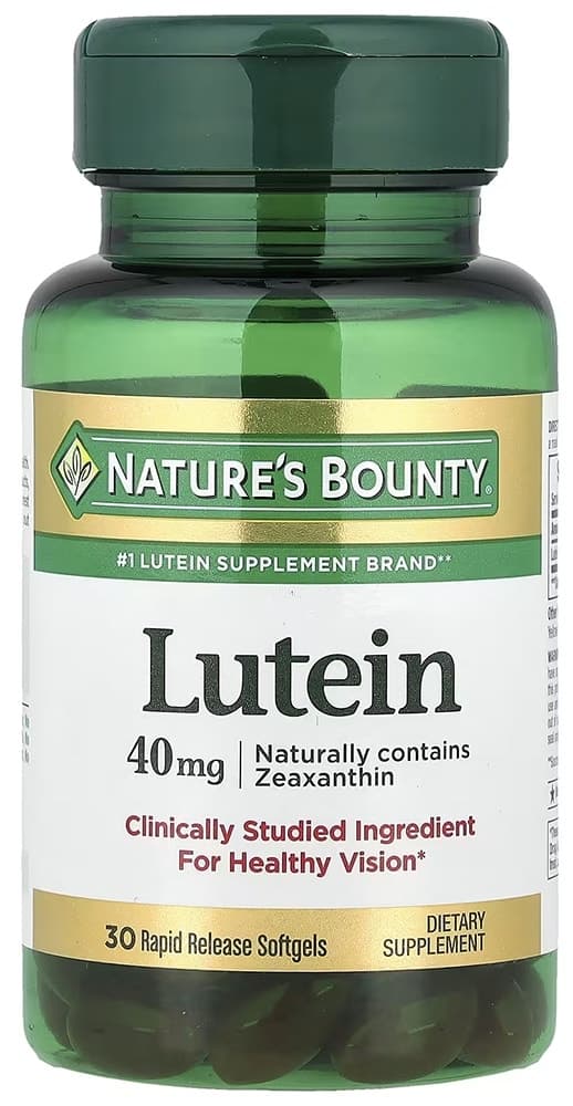 Nature's Bounty Luteína 40MG (30 Softgels)