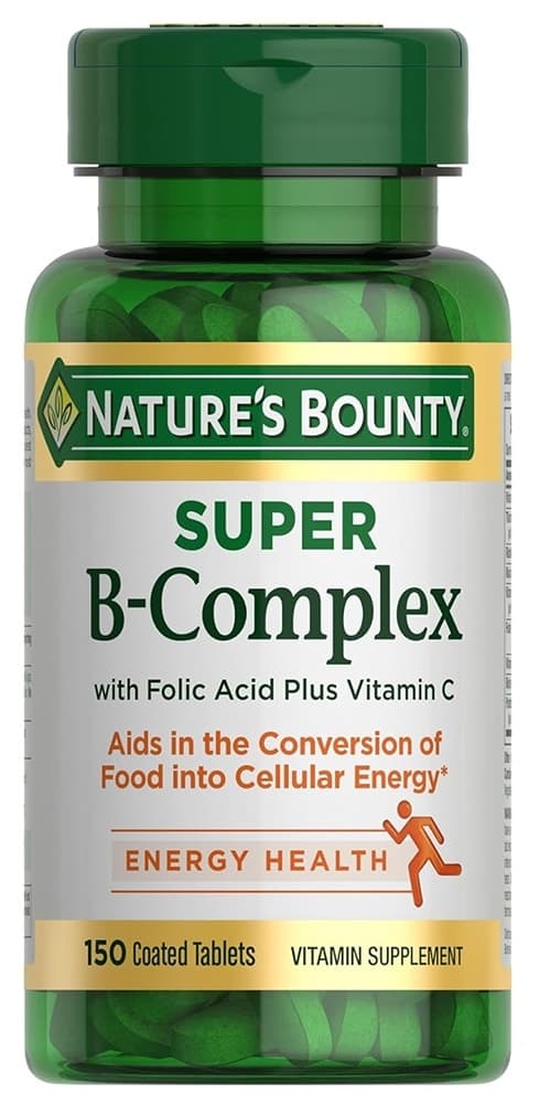 Suplemento Nature's Bounty Super B-Complex 150 Tabletas
