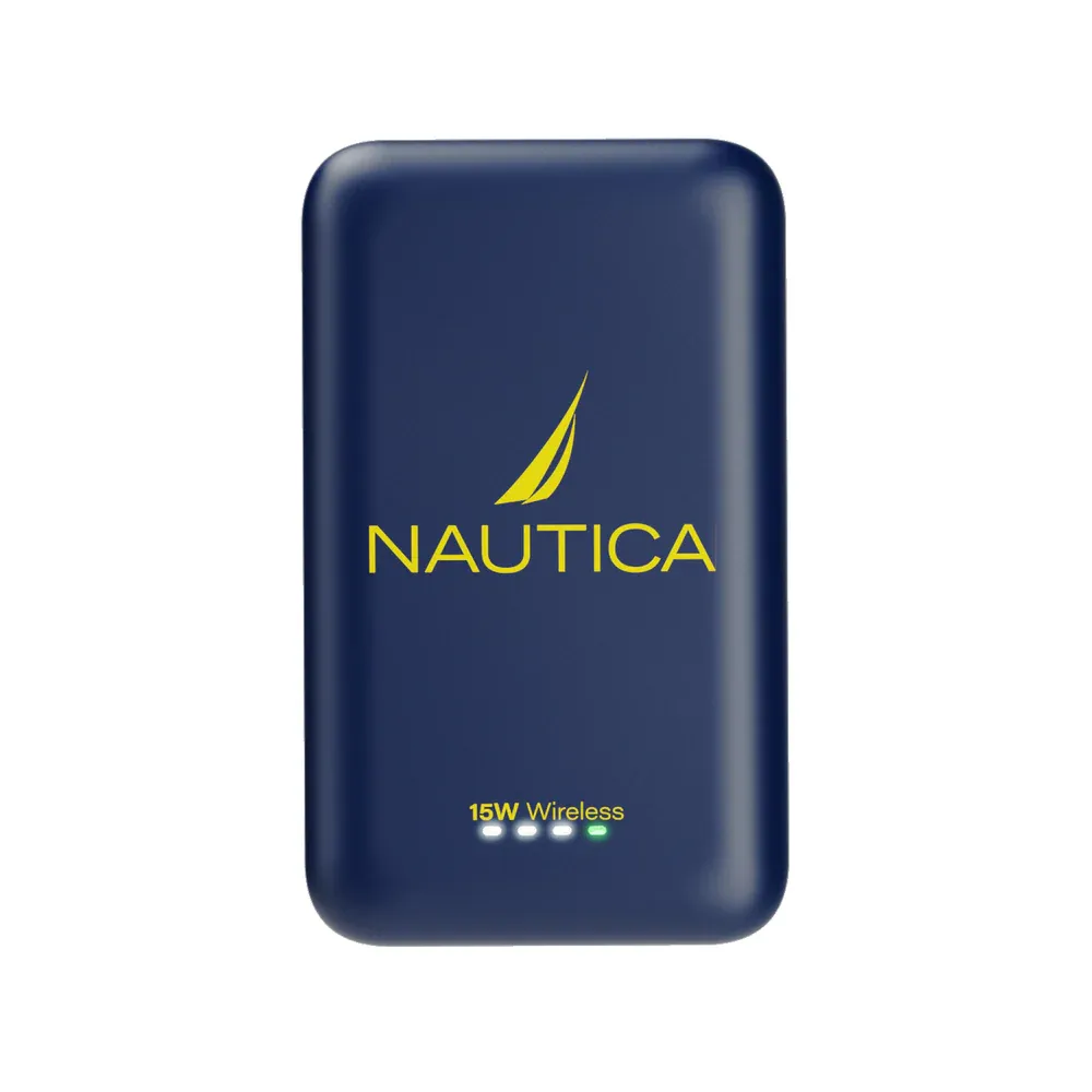 Power Bank Nautica Pb205 Urban Magnetic 5000mAh Navy Yellow