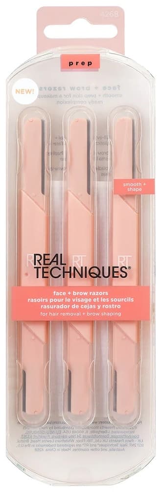 Navalha Real Techniques para Sobrancelhas (3 Peças)