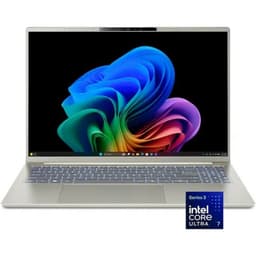 Notebook Acer Swift Go Sfg16-171T-51LC Intel Core Ultra 5 2026/16 2K/16GB/512GB SSD Prata