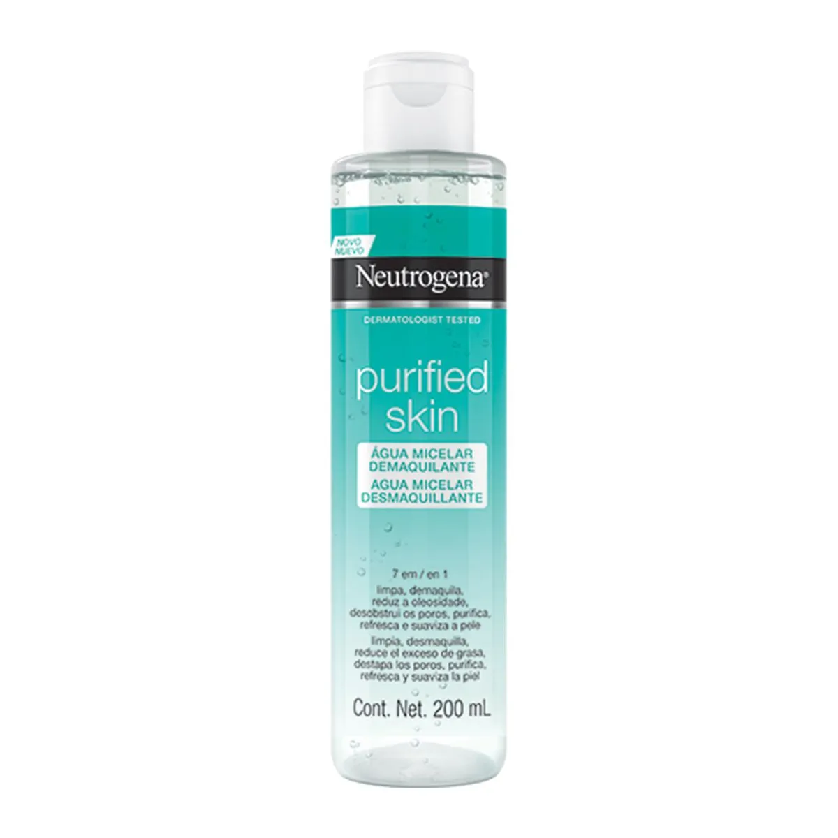 Água Micelar Neutrogena Purified Skin 200ml
