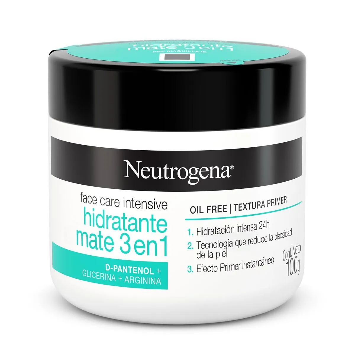 Neutrogena Creme Hidratante Mate 3 Em 1 100GR