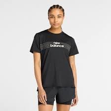 Camiseta Esportiva Feminina New Balance Linear Performance