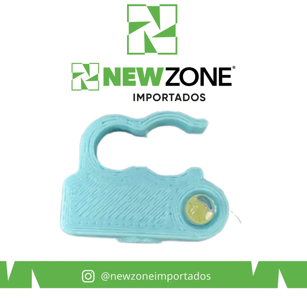 Lanterna New Zone Luz LED Celeste