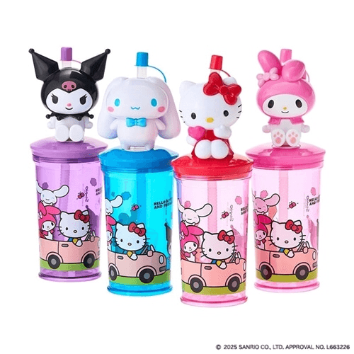 Vaso Nickelodeon Hello Kitty Brick com Golosinas