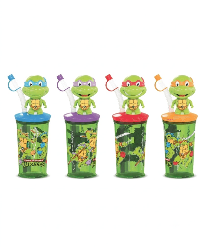 Vaso com Guloseimas Nickelodeon Tortugas Ninja Brick