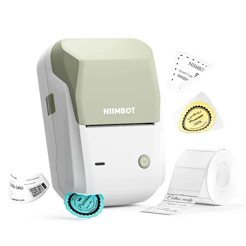Impressora Térmica Portátil Niimbot B1 Etiqueta Verde