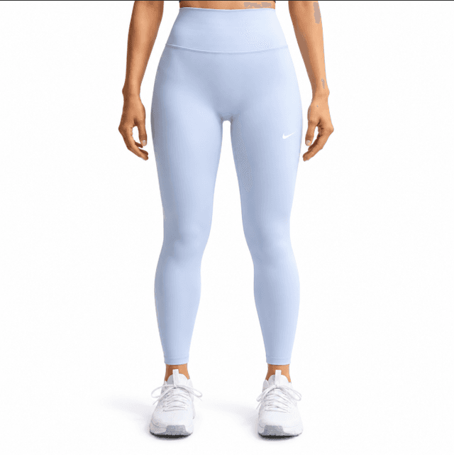 Calça Nike One Feminina Df Hr Tight Useam Hj9195407 (M) Celeste