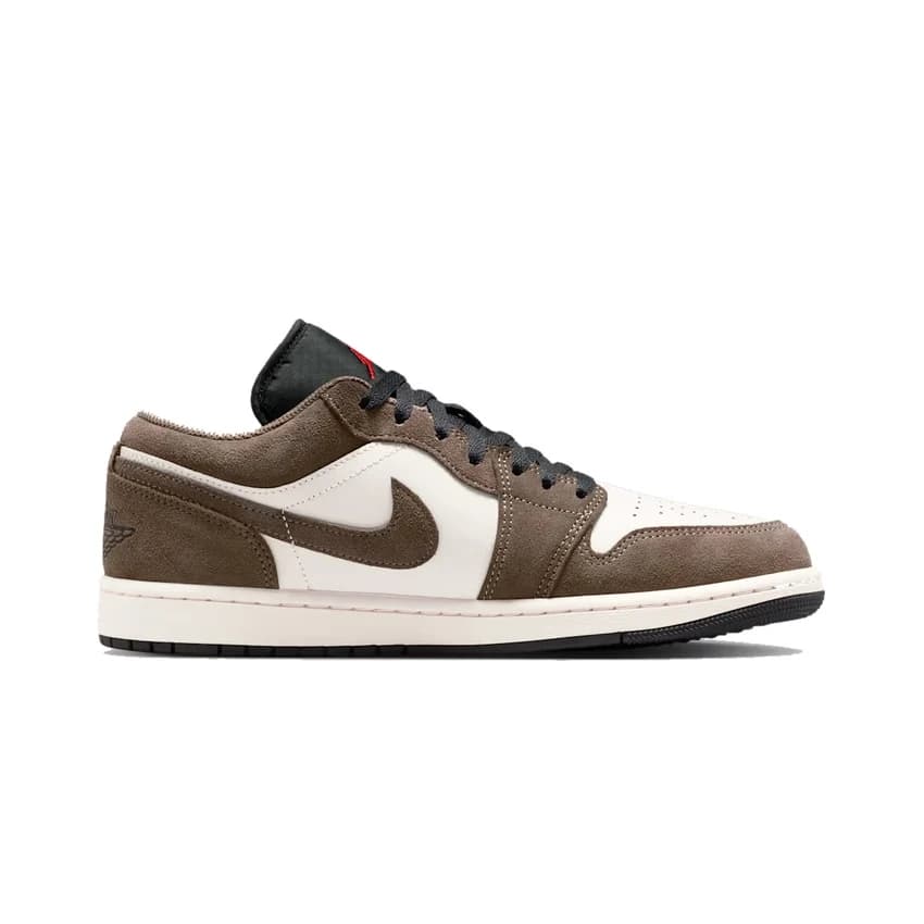 Nike Calzado Masc Jordan 1 Low 553558200 (8 Us) Marron/blanco