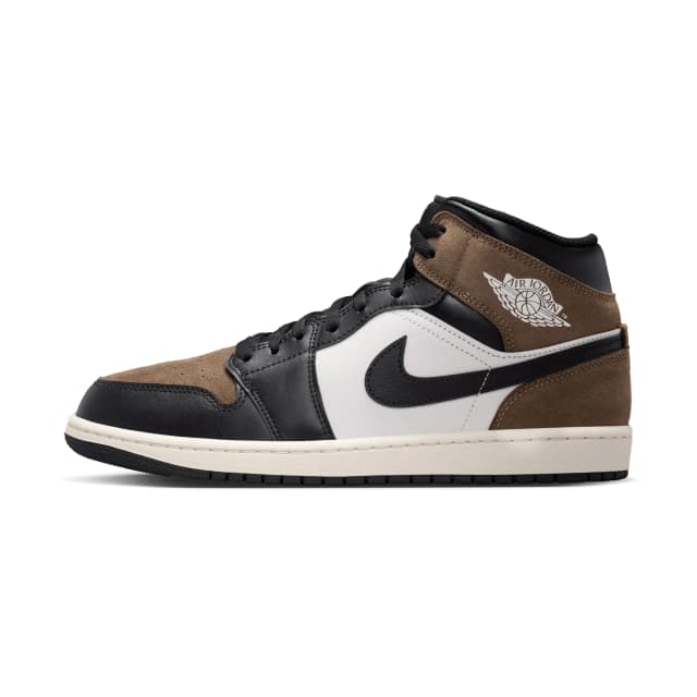 Nike Calzado Masc Jordan 1 Mid DQ8426007 (8.5 Us) Negro/marron