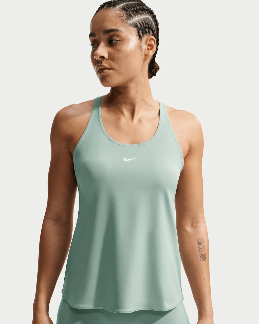 Nike Camisilla Femenina Np Df Tank Elastika Verde Tam. M