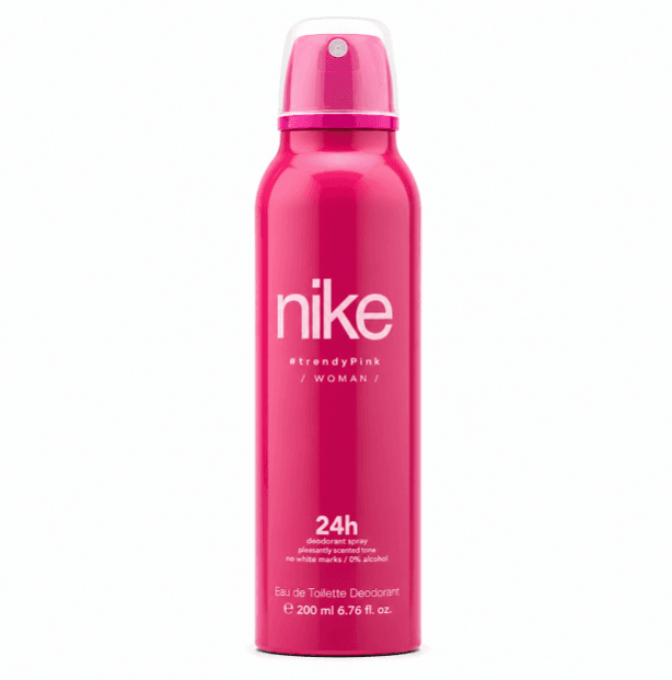Desodorante Spray Nike Trendy Pink 24H F Eau De Toilette 200ml