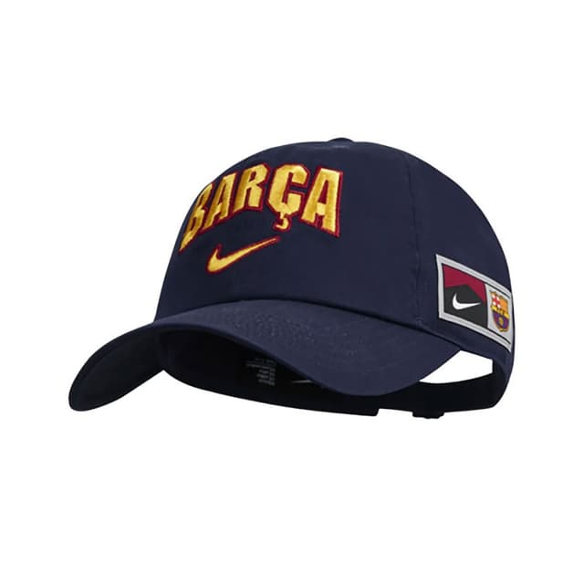 Nike Kepi Unisex Fc Barcelona Club Cap Cttn 6P IR4757498 (s) Azul
