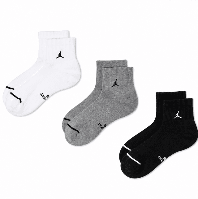 Meias Nike Everyday Elevated Ankle Ir6320900 3 Pares (M) Tricolor Tam. M