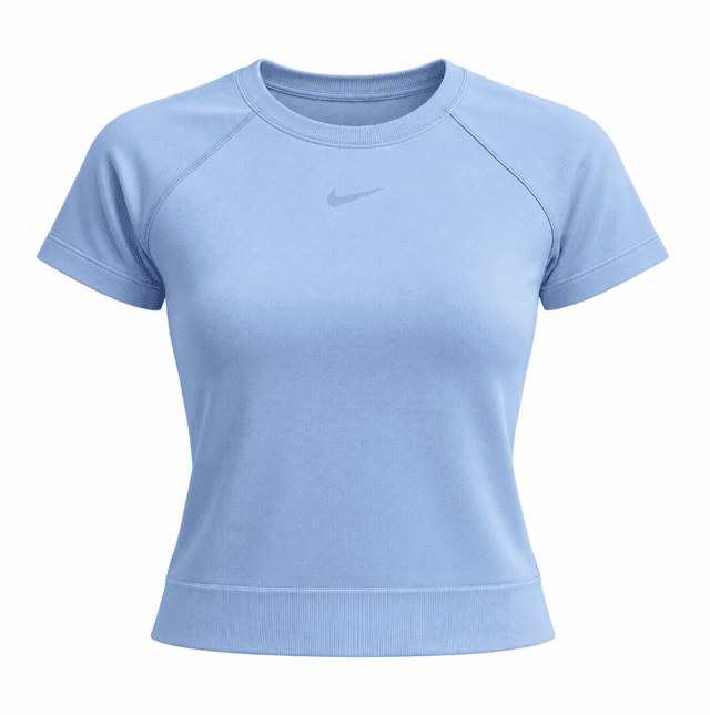 Nike Remera Fem Df Seamless Ss IM9972486 (s) Celeste