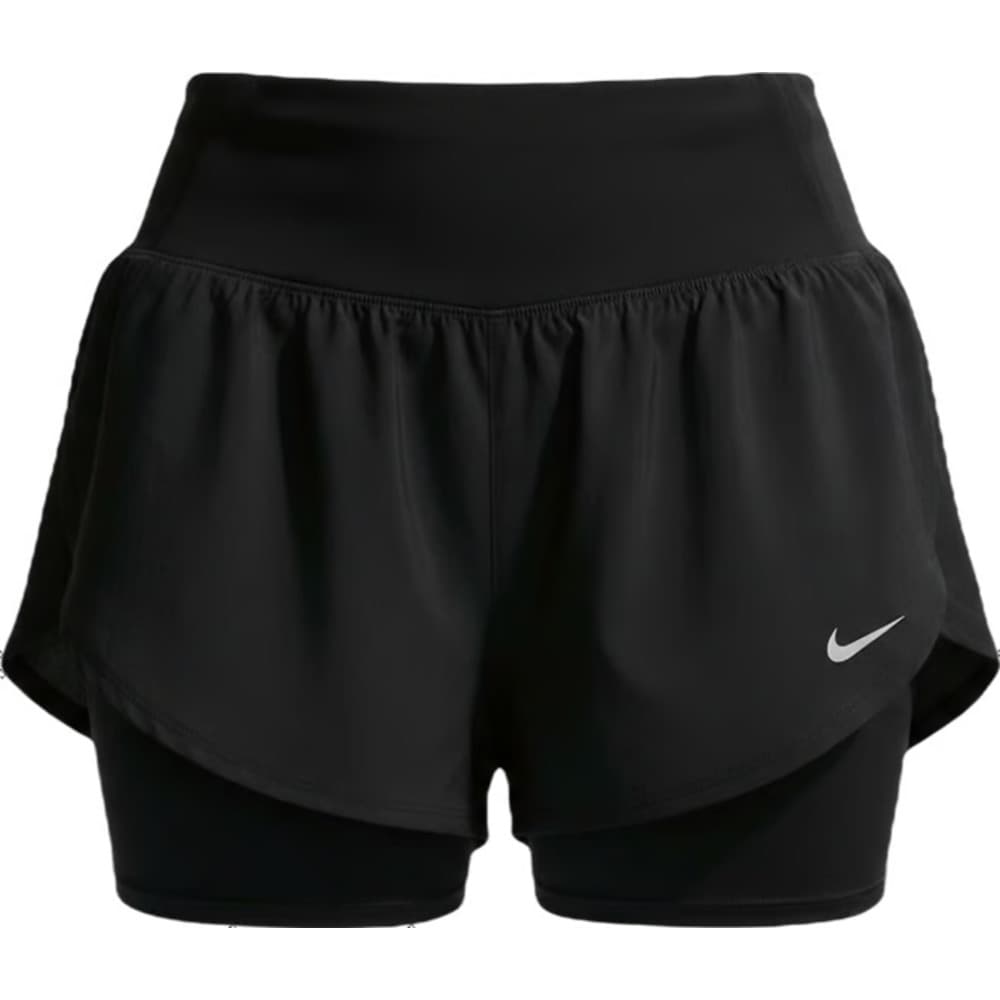 Short Feminino Nike Flow Df Hr 2N1 If1497010 (S) Preto Tam. P
